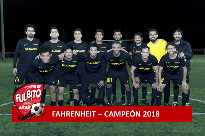 Campeonato de Fulbito – Copa APAP 2018