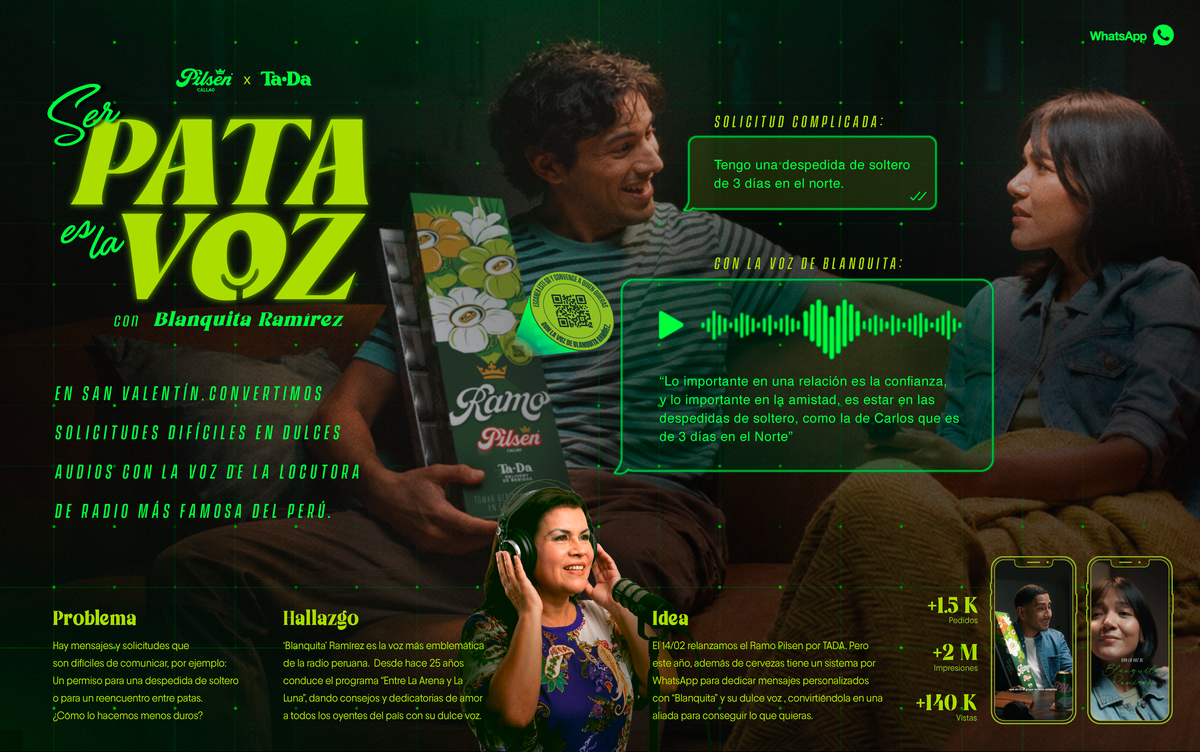 Ser PATA es la VOZ